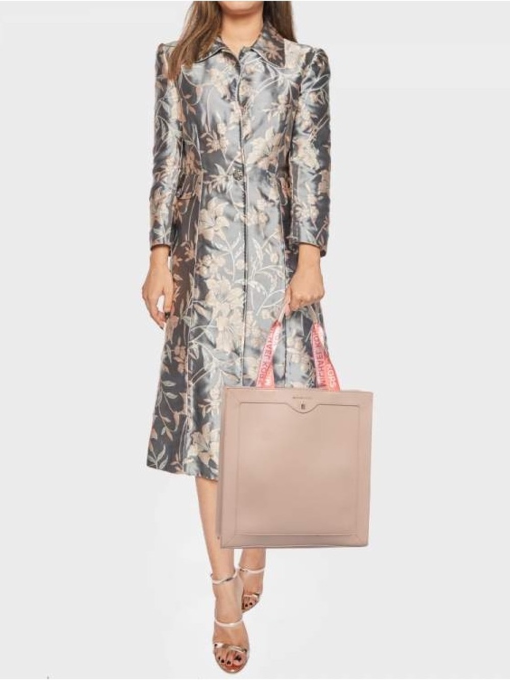 Michael Kors Blush Pink Pebble Leather Tote Bag 🤍⚜️🔲